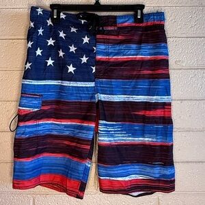 U.S. Apparel Black and White short